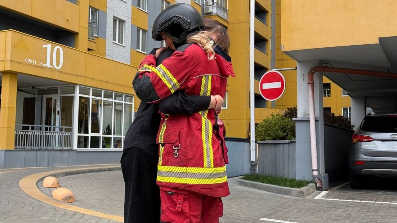 ‘Is there anywhere to come home to?’: Rescue service spokesperson’s daughter texts mother after Russian strike on Odesa