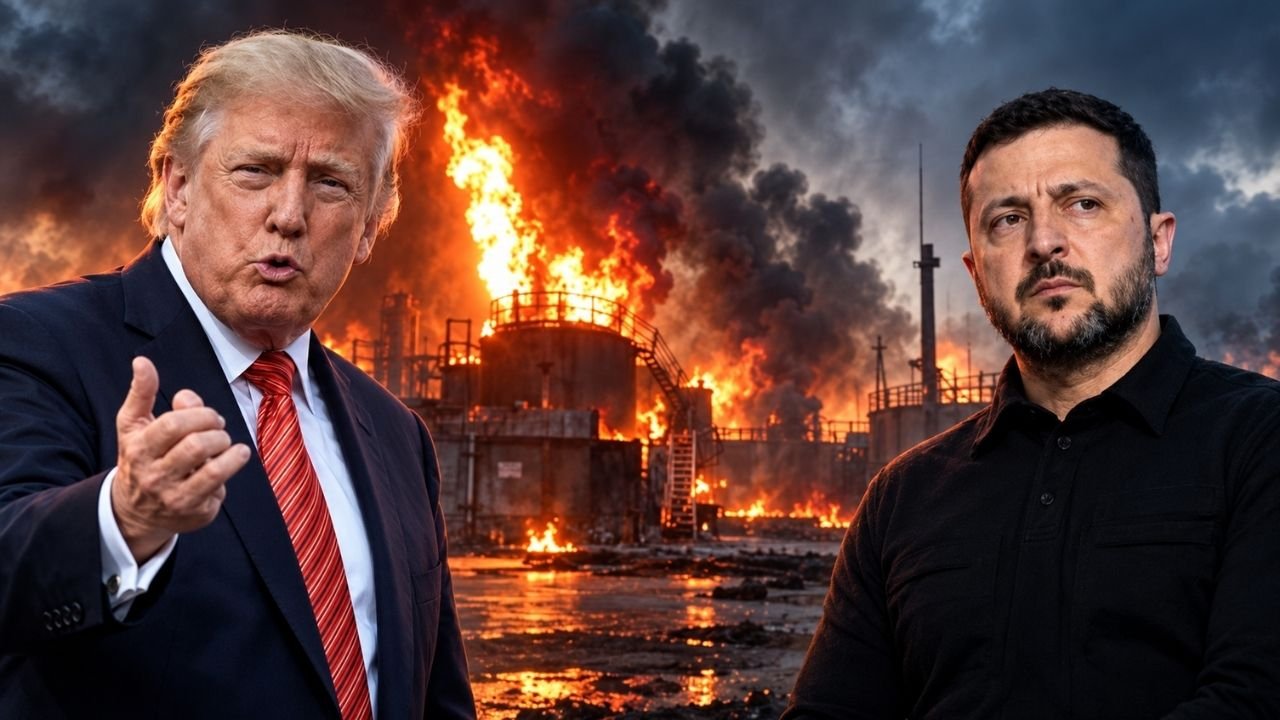 Trump demands Ukraine stop strikes on Russian fuel infrastructure