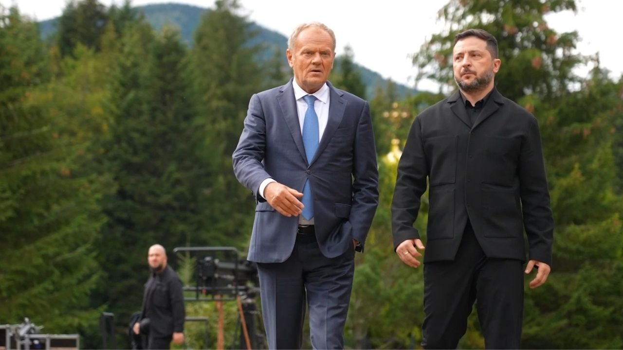Zelensky and Tusk discuss unity, aid to Ukraine and development of the Carpathian Initiative