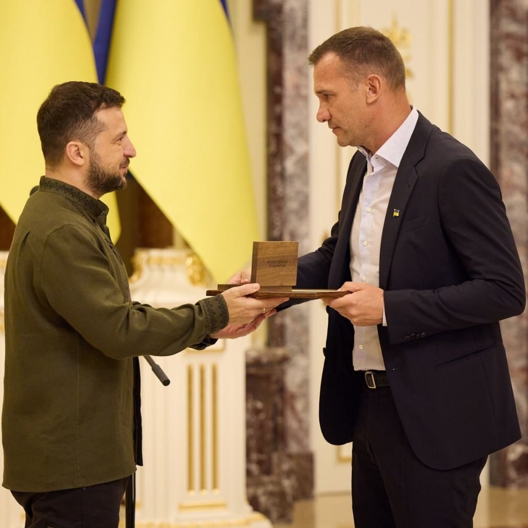 For Ukrainians, he is ‘Sheva’: Zelensky congratulates Shevchenko on his 50th birthday