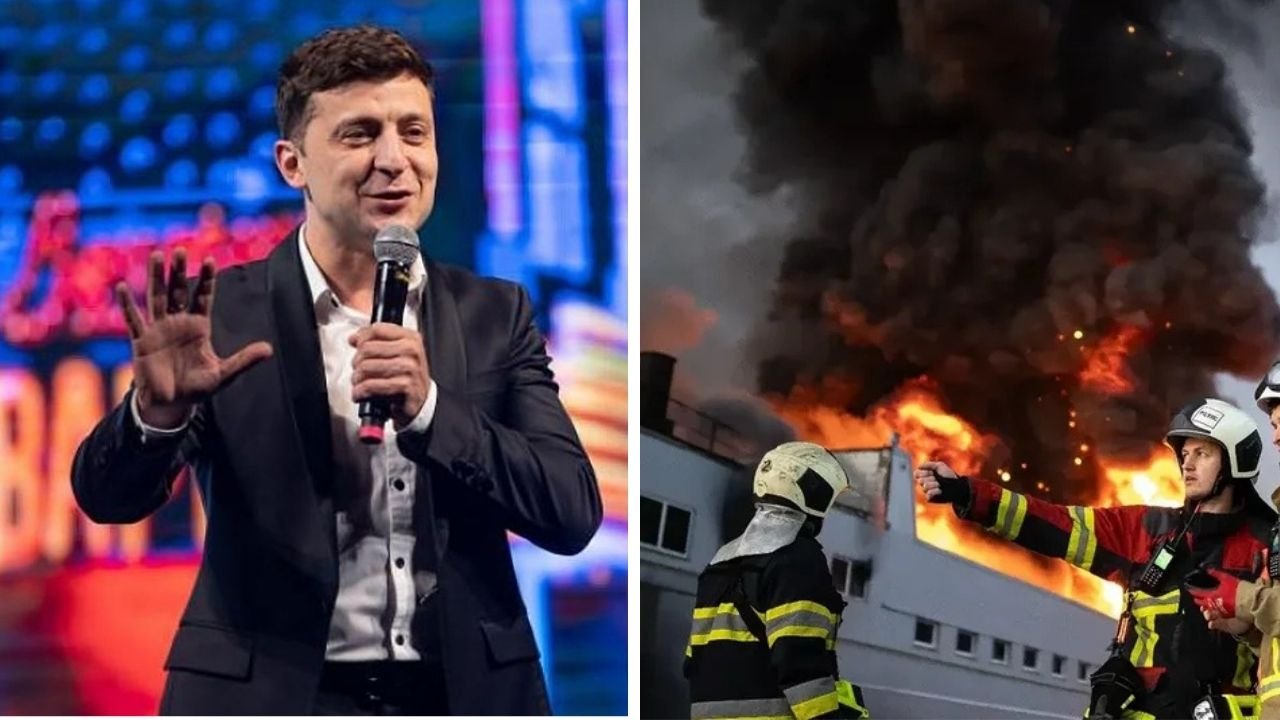 Russian drones destroy warehouse of Kvartal 95, the studio behind Zelensky’s comedy career