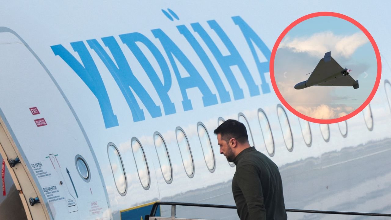 Zelenskyy’s plane nearly collided with a drone – Norwegian PM
