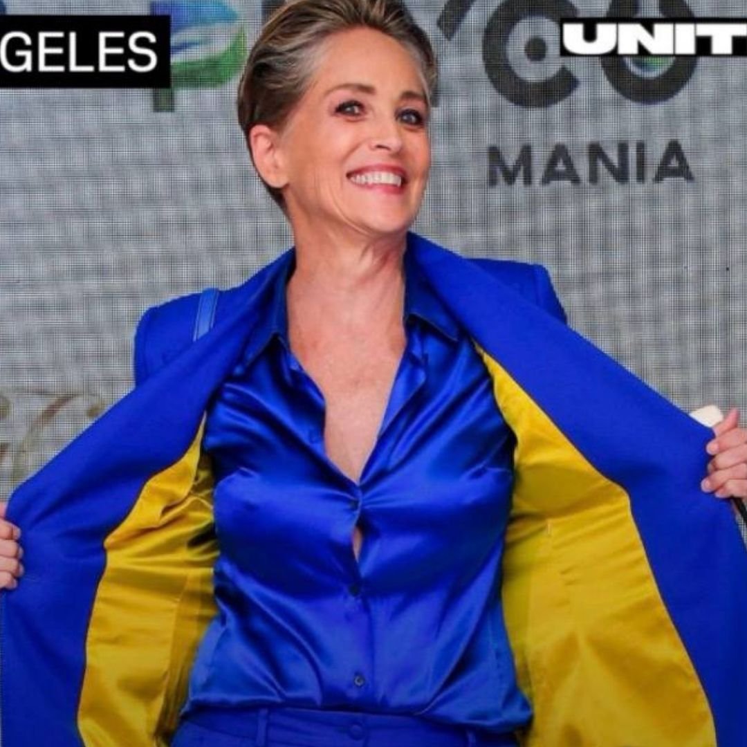 Sharon Stone becomes co-curator of exhibition about Ukraine