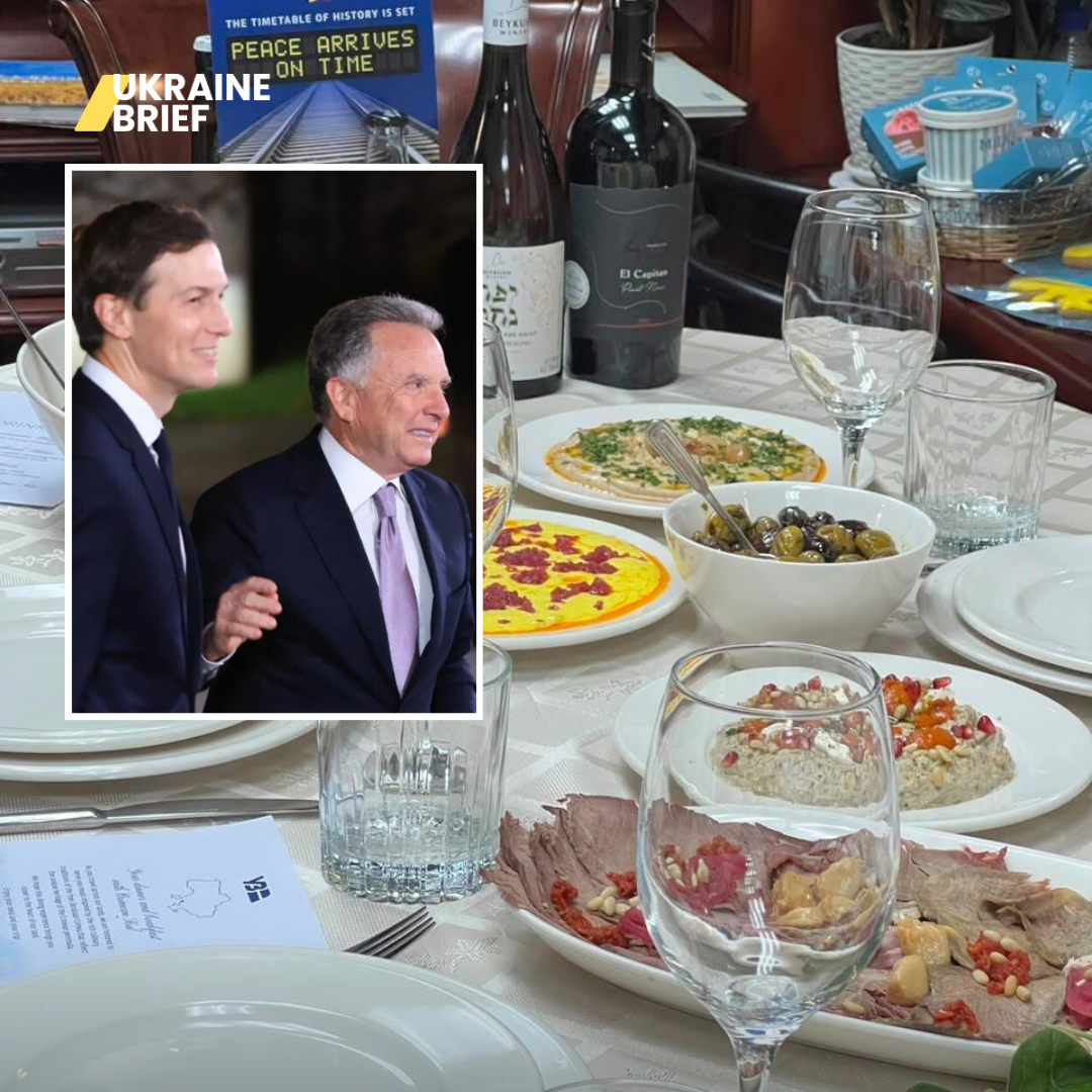 Social media users discuss what Witkoff and Kushner were served on their way to Kyiv
