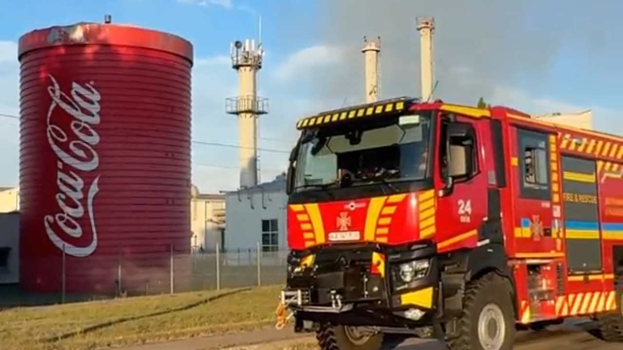 Russia attacks Coca-Cola plant in Kyiv region
