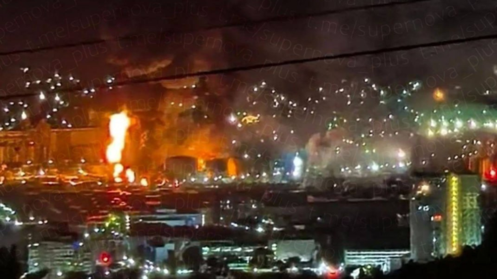 Ukraine attacks Russia’s Black Sea Fleet base in Novorossiysk