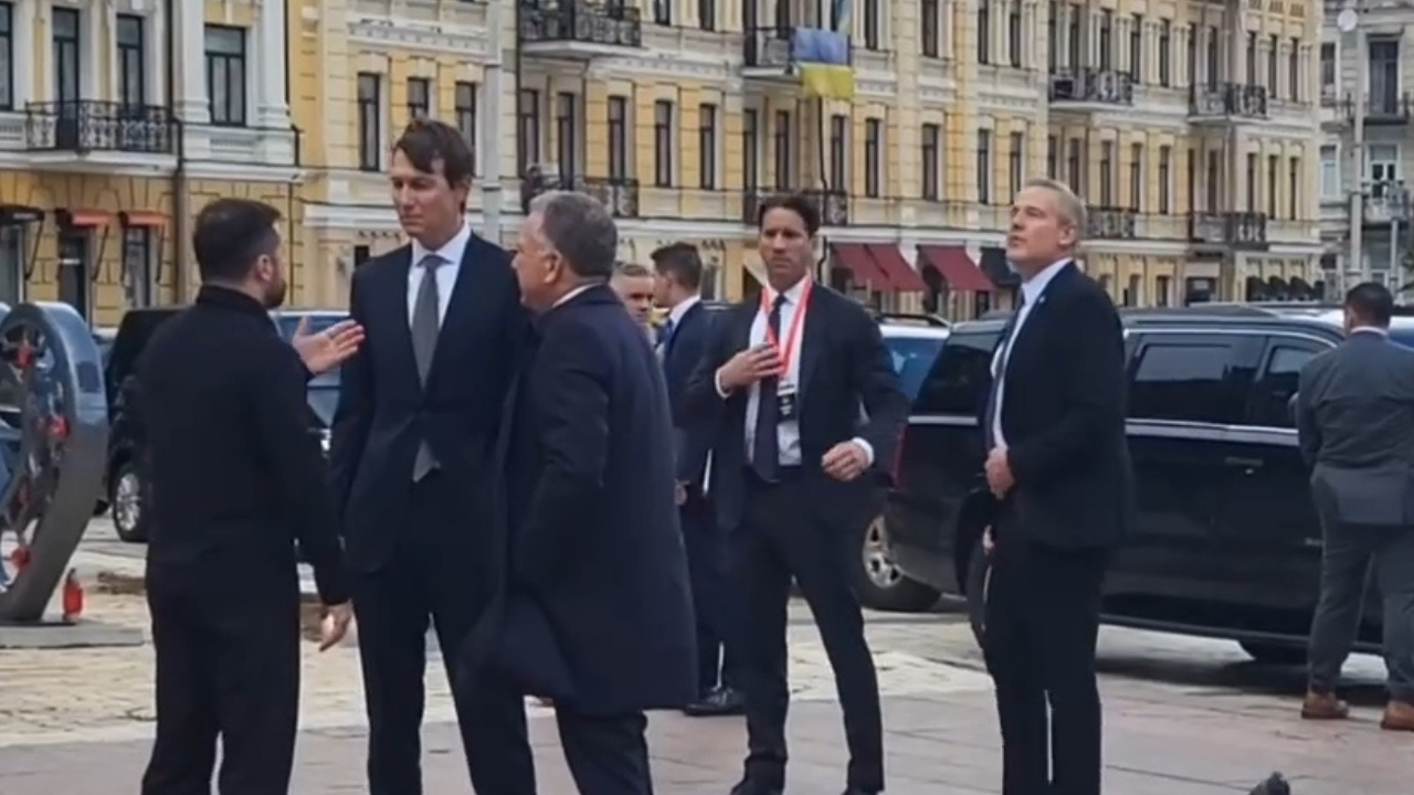 Zelensky meets Witkoff and Kushner in Kyiv