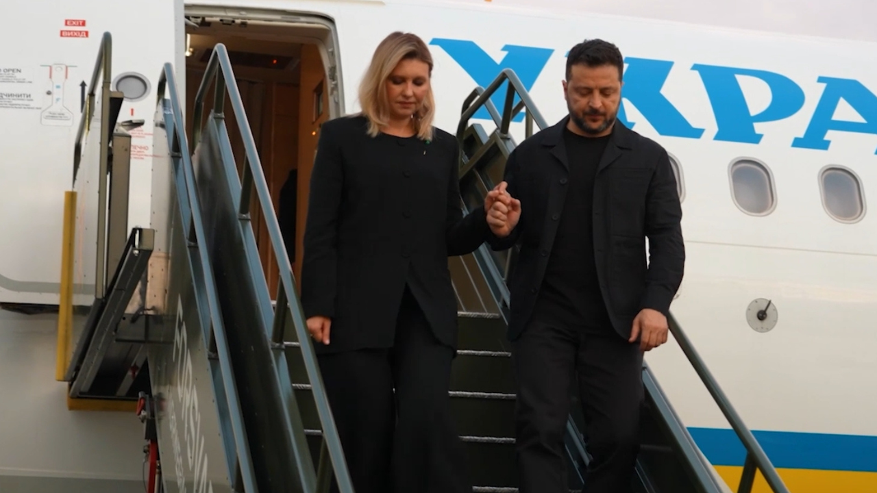 Zelenskyy Arrives in Norway to Bid Farewell to King Harald V