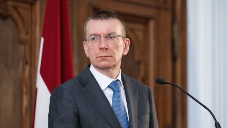 Latvian President Edgars Rinkēvičs discusses the possible deployment of nuclear weapons in Latvia