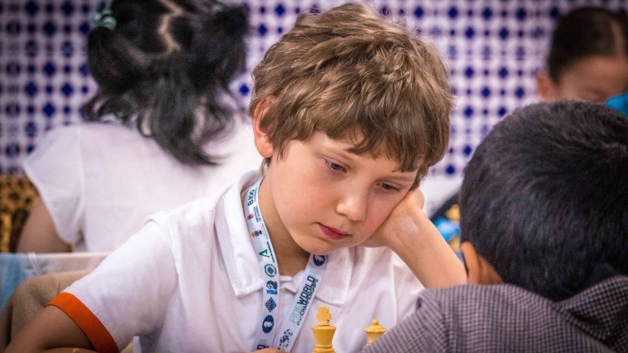 9-year-old Ukrainian becomes world chess champion